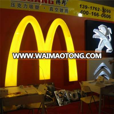 Custom Waterproof outdoor 3D advertising LED Lighting billboard